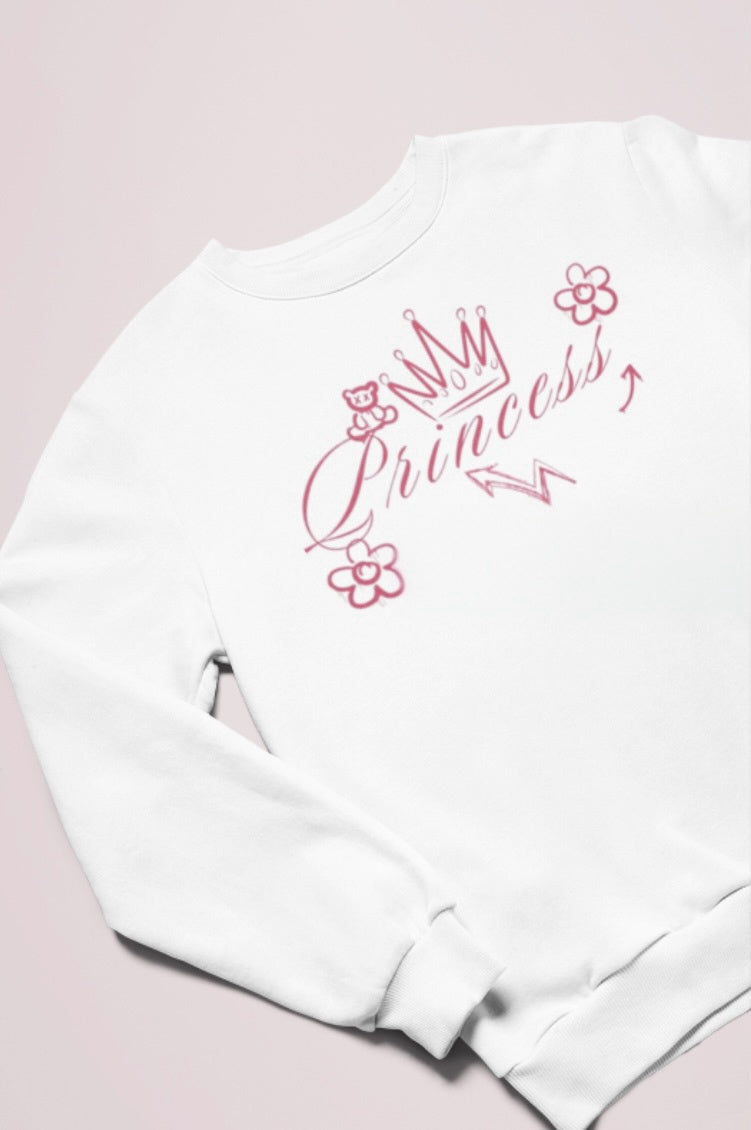 Princess vibes sweatshirt